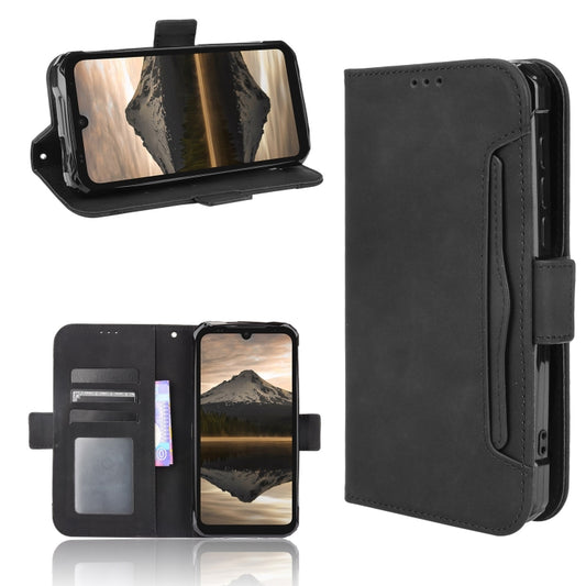 For Doogee S86 / S86 Pro Skin Feel Calf Pattern Horizontal Flip Leather Case with Holder & Card Slots & Photo Frame(Black) - More Brand by PMC Jewellery | Online Shopping South Africa | PMC Jewellery | Buy Now Pay Later Mobicred