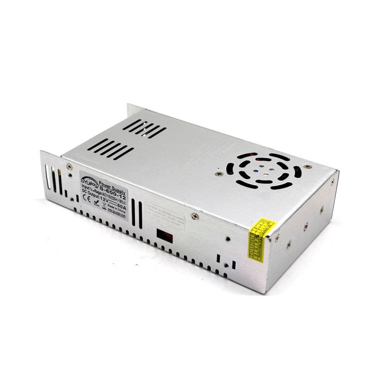 S-600-12 DC12V 50A 600W Light Bar Regulated Switching Power Supply LED Transformer, Size: 215 x 115 x 50mm - Power Supplies by PMC TechLife | Online Shopping South Africa | PMC TechLife