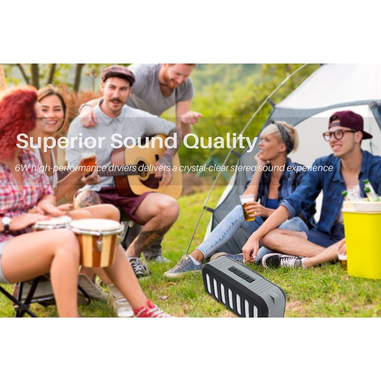 NewRixing NR-2013 TWS Car Exhaust Duct-shaped Bluetooth Speaker(White) - free shipping - PMC Jewellery - Order now!