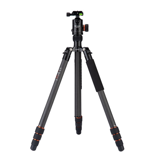 Fotopro X-go Max E Portable Collapsible Carbon Fiber Camera Tripod with Dual Action Ball Head - Tripods by Fotopro | Online Shopping South Africa | PMC Jewellery | Buy Now Pay Later Mobicred