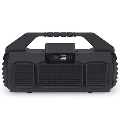 NewRixing NR-4025P with Screen Outdoor Splash-proof Water Portable Bluetooth Speaker, Support Hands-free Call / TF Card / FM / U Disk(Black) - Desktop Speaker by NewRixing | Online Shopping South Africa | PMC Jewellery | Buy Now Pay Later Mobicred