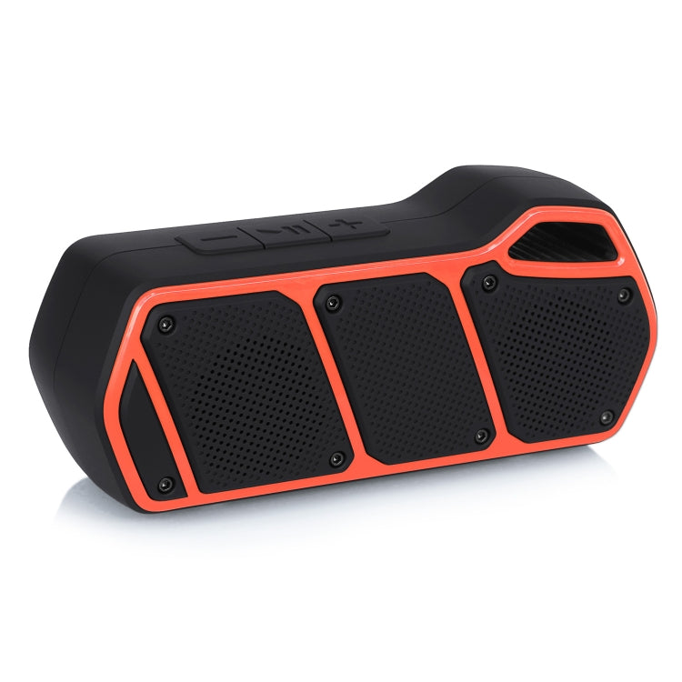 NewRixing NR-5011 Outdoor Portable Bluetooth Speakerr, Support Hands-free Call / TF Card / FM / U Disk(Orange) - free shipping - PMC Jewellery - Order now!