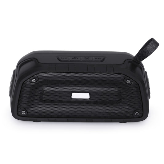 New Rixing NR-906 TWS Waterproof Bluetooth Speaker Support Hands-free Call / FM with Handle(Black) - Desktop Speaker by NewRixing | Online Shopping South Africa | PMC Jewellery | Buy Now Pay Later Mobicred