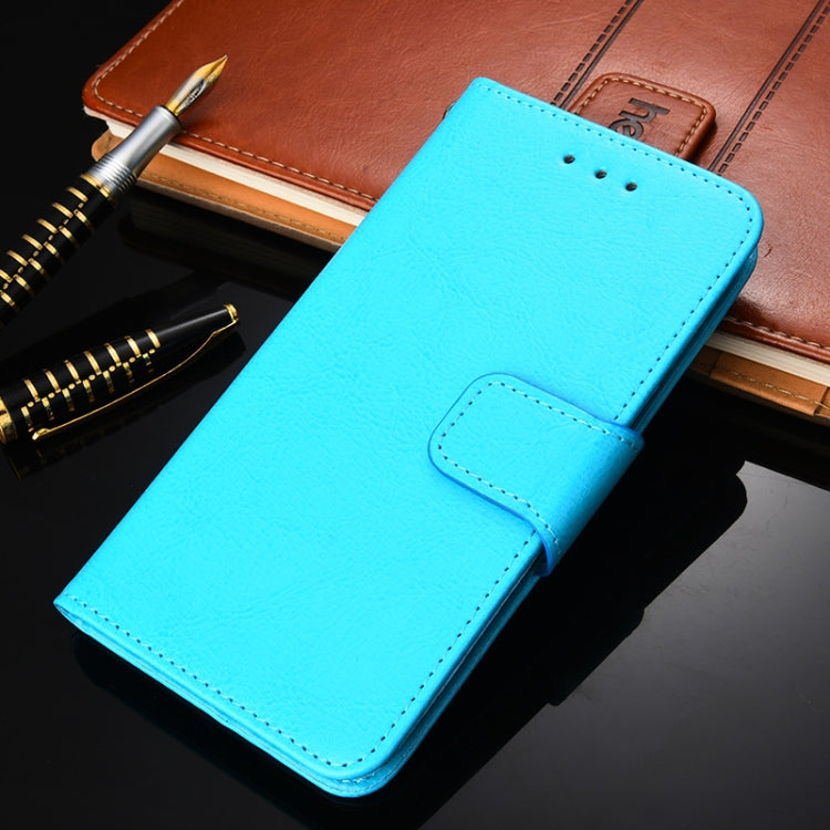 For Doogee X96 Pro Crystal Texture Horizontal Flip Leather Case with Holder & Card Slots & Wallet(Light Blue) - More Brand by PMC Jewellery | Online Shopping South Africa | PMC Jewellery | Buy Now Pay Later Mobicred