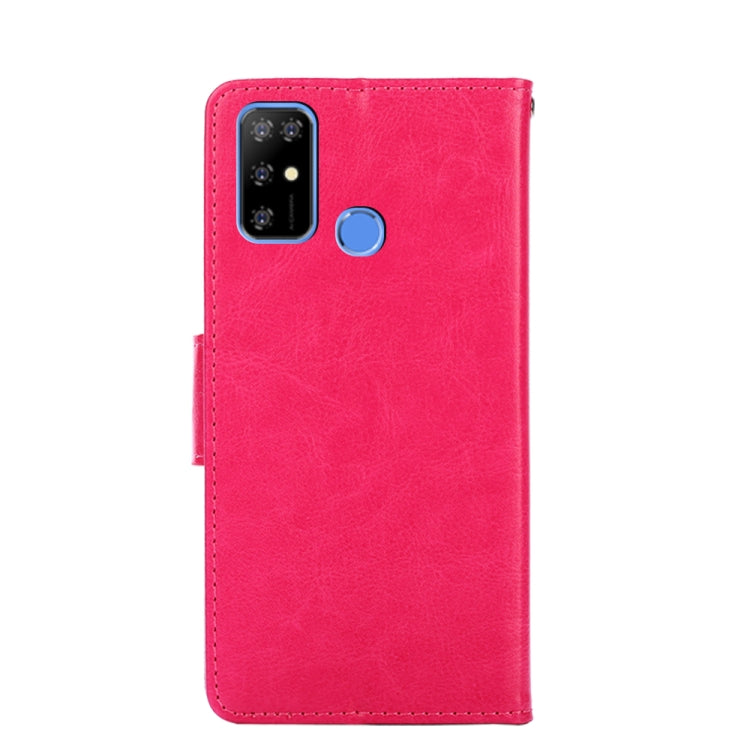 For Doogee X96 Pro Crystal Texture Horizontal Flip Leather Case with Holder & Card Slots & Wallet(Rose Red) - More Brand by PMC Jewellery | Online Shopping South Africa | PMC Jewellery | Buy Now Pay Later Mobicred