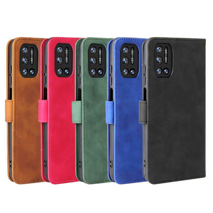 For Doogee N40 Pro Solid Color Skin Feel Magnetic Buckle Horizontal Flip PU Leather Case with Holder & Card Slots & Wallet(Rose Gold) - More Brand by PMC Jewellery | Online Shopping South Africa | PMC Jewellery | Buy Now Pay Later Mobicred