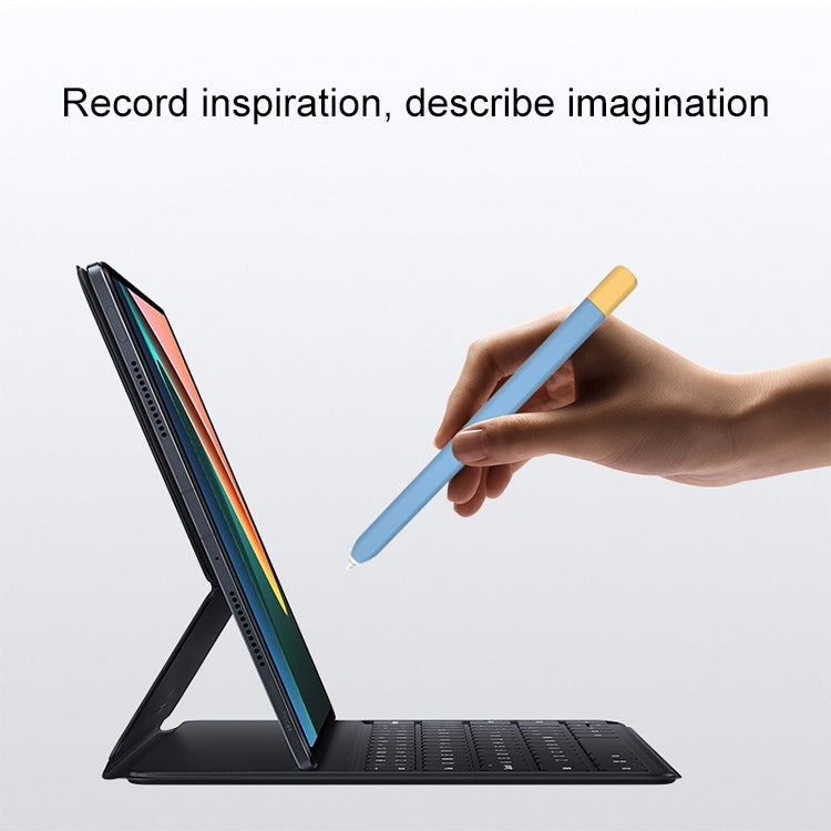 For Xiaomi Inspired Stylus Pen Contrast Color Protective Case(Purple Pink) - Pencil Accessories by PMC TechLife | Online Shopping South Africa | PMC TechLife