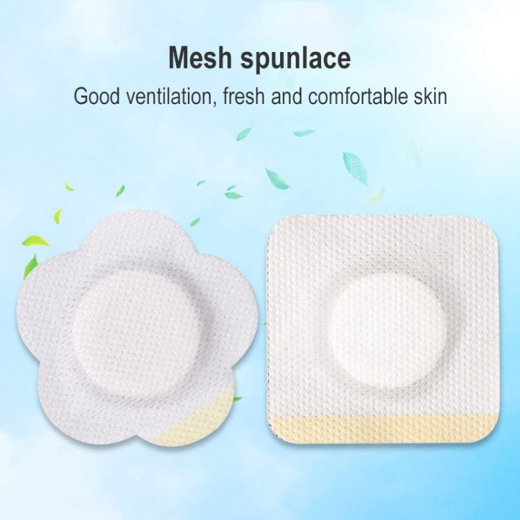 50pcs 043 Non-woven Stickers Wound Anti-seepage Three-volt Medicinal Patch, Size:8x8x4cm (Square) - free shipping - PMC TechLife - Order now!