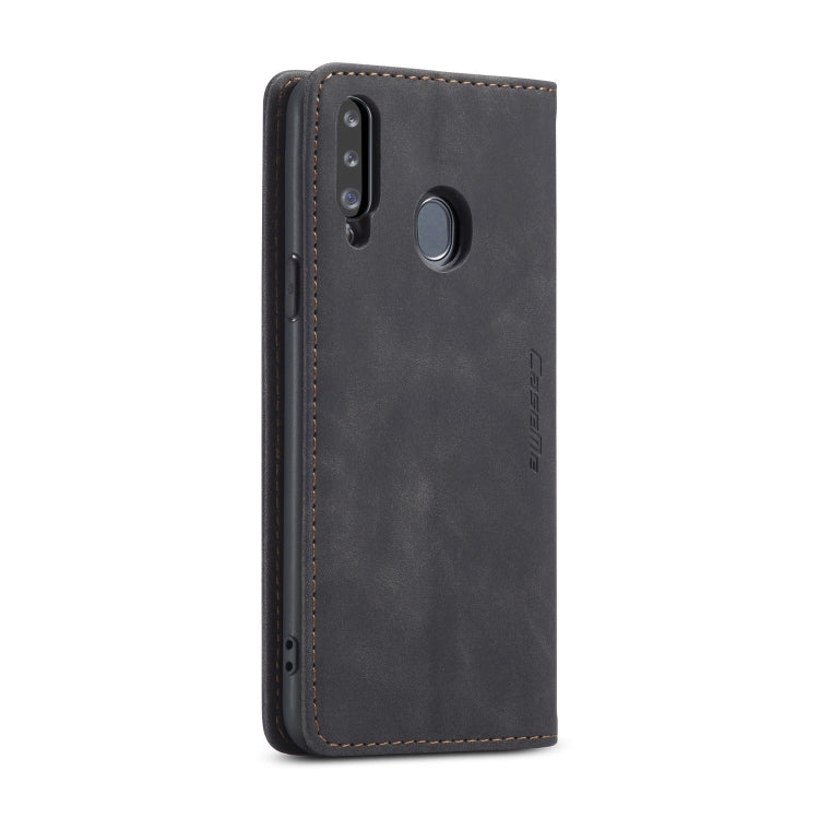 For Galaxy A20s CaseMe-013 Multifunctional Horizontal Flip Leather Case with Card Slot & Holder & Wallet(Black) - Galaxy Phone Cases by CaseMe | Online Shopping South Africa | PMC Jewellery | Buy Now Pay Later Mobicred