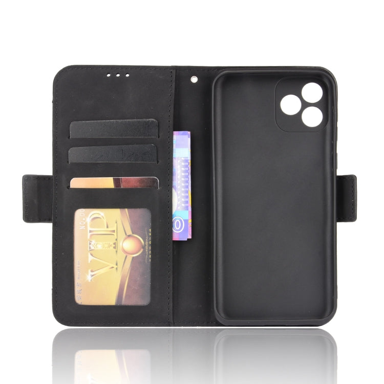 For Blackview Oscal C20 Skin Feel Calf Pattern Horizontal Flip Leather Case with Holder & Card Slots & Photo Frame(Black) - More Brand by PMC Jewellery | Online Shopping South Africa | PMC Jewellery | Buy Now Pay Later Mobicred
