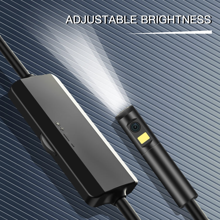AN100 3 in 1 IP68 Waterproof USB-C / Type-C + Micro USB + USB Dual Cameras Industrial Digital Endoscope with 9 LEDs, Support Android System, Lens Diameter: 8mm, Length:2m Soft Cable -  by PMC TechLife | Online Shopping South Africa | PMC TechLife