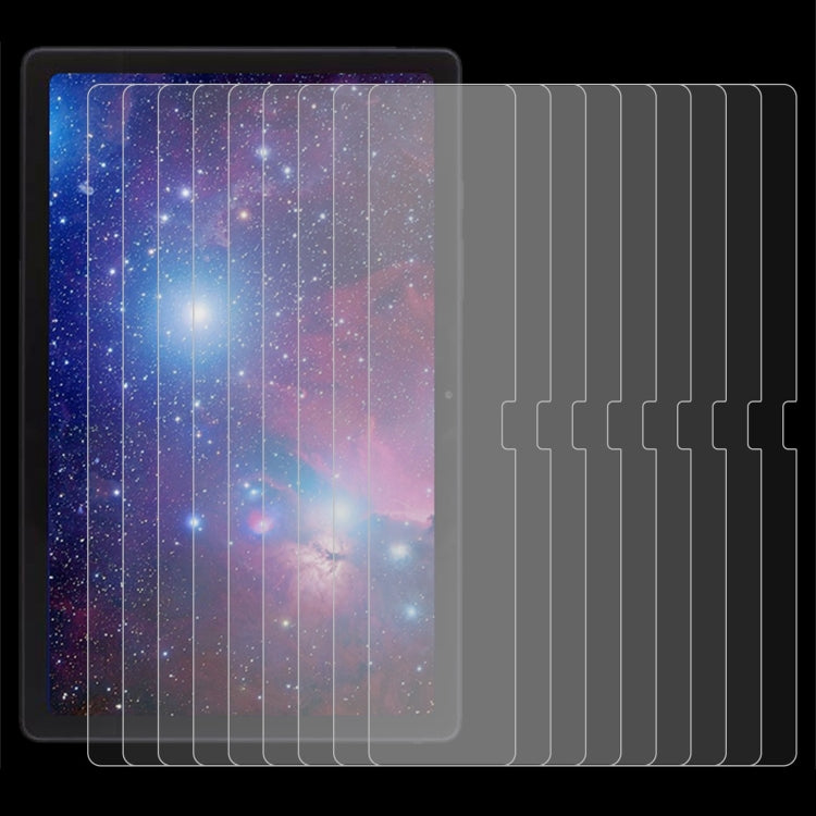 25pcs 9H 2.5D Explosion-proof Tempered Tablet Glass Film For Samsung Galaxy Tab A8 / X200 / X205 / Galaxy Tab A8 10.5 2021 / Chiwei HiPad X Pro 10.5 / Blackview Tab 15 / 15 Pro / HOTWAV Tab R5 / Tab R6 Pro - For Samsung Tab by PMC Jewellery | Online Shopping South Africa | PMC Jewellery