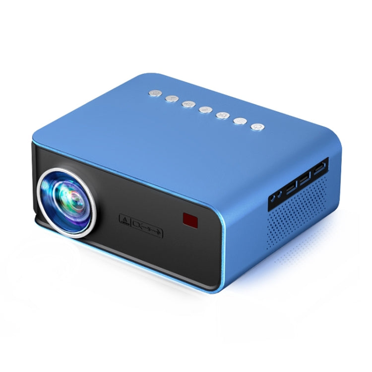 T4 Same Screen Version 1024x600 1200 Lumens Portable Home Theater LCD Projector, Plug Type:AU Plug(Blue) - Mini Projector by PMC Jewellery | Online Shopping South Africa | PMC Jewellery | Buy Now Pay Later Mobicred