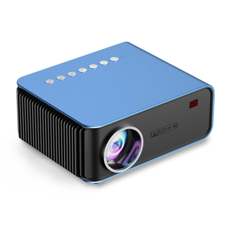 T4 Same Screen Version 1024x600 1200 Lumens Portable Home Theater LCD Projector, Plug Type:AU Plug(Blue) - Mini Projector by PMC Jewellery | Online Shopping South Africa | PMC Jewellery | Buy Now Pay Later Mobicred