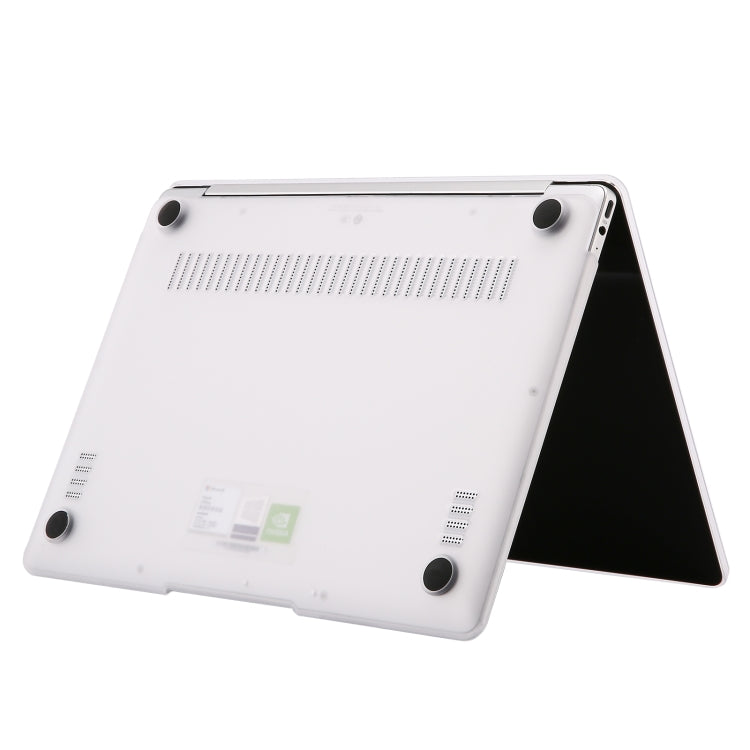 For Huawei MateBook  16 Shockproof Frosted Laptop Protective Case(Transparent) - 15.6 - 17 inch by PMC TechLife | Online Shopping South Africa | PMC TechLife | Buy Now Pay Later Mobicred