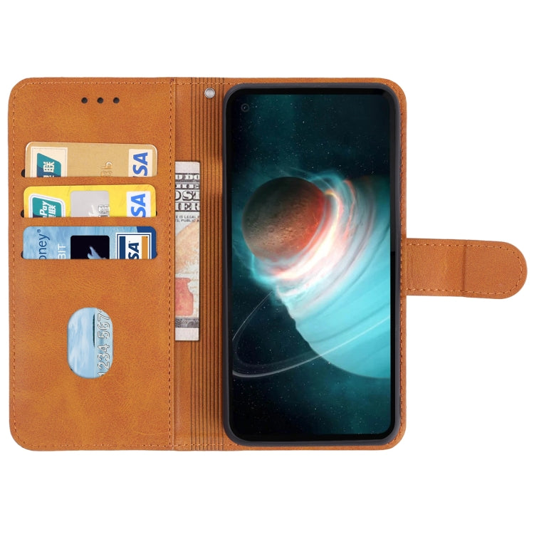 Leather Phone Case For Blackview BL6000 Pro 5G(Brown) - More Brand by PMC TechLife | Online Shopping South Africa | PMC TechLife | Buy Now Pay Later Mobicred