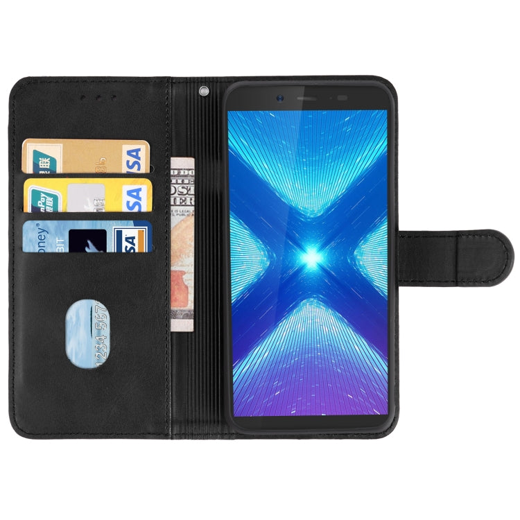 Leather Phone Case For Blackview BV5500 Pro(Black) - More Brand by PMC Jewellery | Online Shopping South Africa | PMC Jewellery | Buy Now Pay Later Mobicred