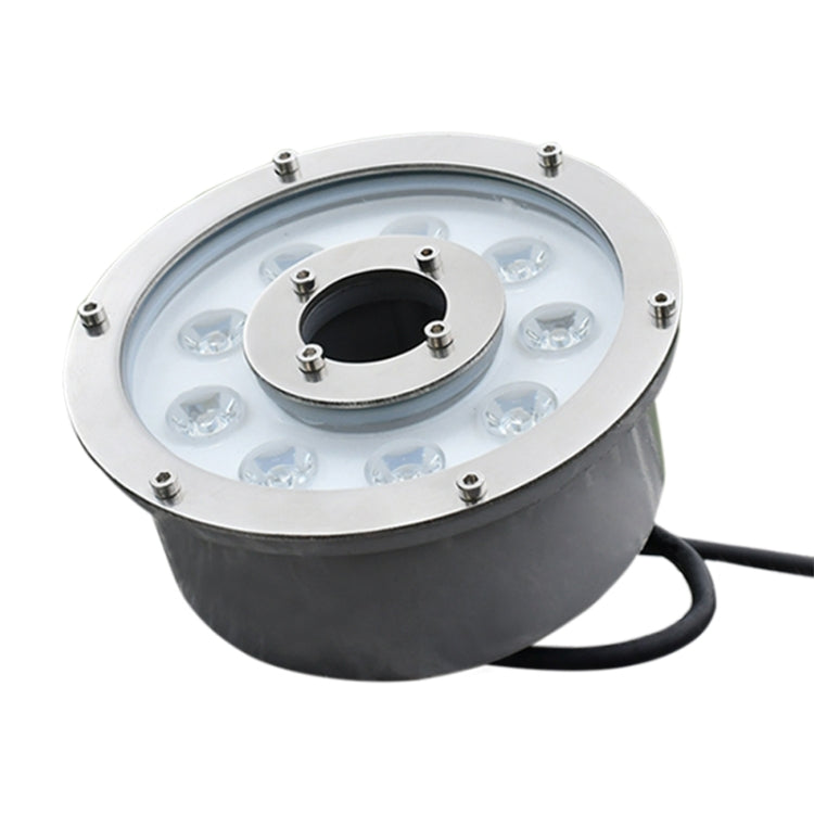 6W Landscape Ring LED Aluminum Alloy Underwater Fountain Light(Warm Light) - Underwater Lights by PMC TechLife | Online Shopping South Africa | PMC TechLife | Buy Now Pay Later Mobicred