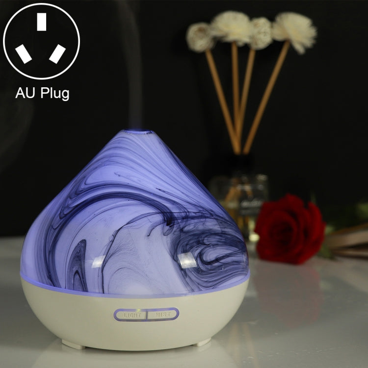 400ml Volcano Shape Humidifier Glass Aromatherapy Machine Automatic Alcohol Sprayer, Plug Specification:AU Plug(White) - free shipping - PMC TechLife - Order now!