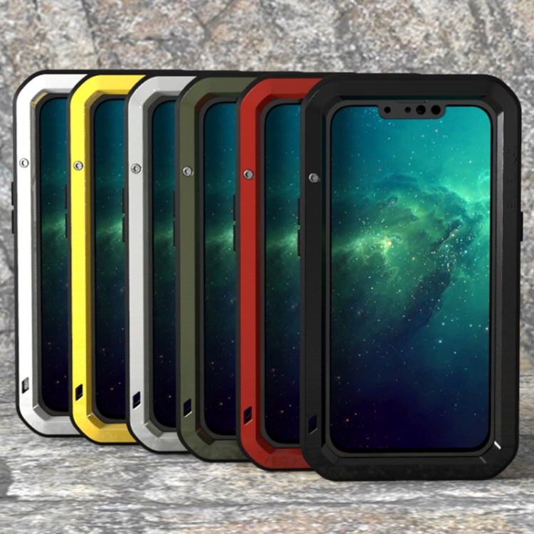 For iPhone 13 Pro LOVE MEI Metal Shockproof Life Waterproof Dustproof Protective Phone Case (Silver) - iPhone 13 Pro Cases by LOVE MEI | Online Shopping South Africa | PMC TechLife | Buy Now Pay Later Mobicred