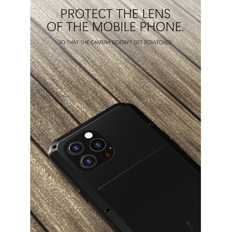 For iPhone 13 Pro Max LOVE MEI Metal Shockproof Life Waterproof Dustproof Protective Phone Case (Yellow) - iPhone 13 Pro Max Cases by LOVE MEI | Online Shopping South Africa | PMC TechLife | Buy Now Pay Later Mobicred