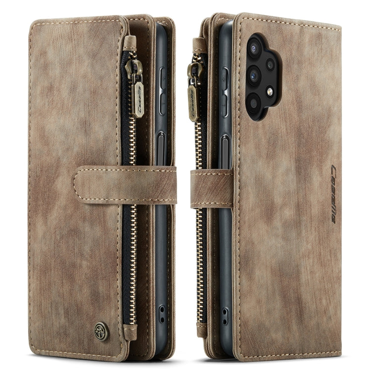 For Samsung Galaxy A32 5G CaseMe-C30 Multifunctional Horizontal Flip PU + TPU Phone Case(Brown) - free shipping - PMC Jewellery - Order now!