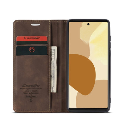 For Google Pixel 6 Pro CaseMe 013 Multifunctional Horizontal Flip Leather Phone Case with Card Slot & Holder & Wallet(Coffee) - Google Cases by CaseMe | Online Shopping South Africa | PMC Jewellery | Buy Now Pay Later Mobicred