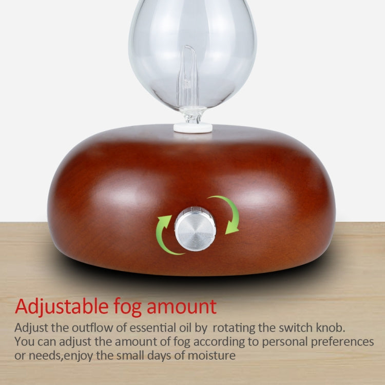 Wood Essential Oil Diffuser Aromatherapy Machine Automatic Alcohol Sprayer, Plug Specification:AU Plug(Dark Brown) - free shipping - PMC TechLife - Order now!
