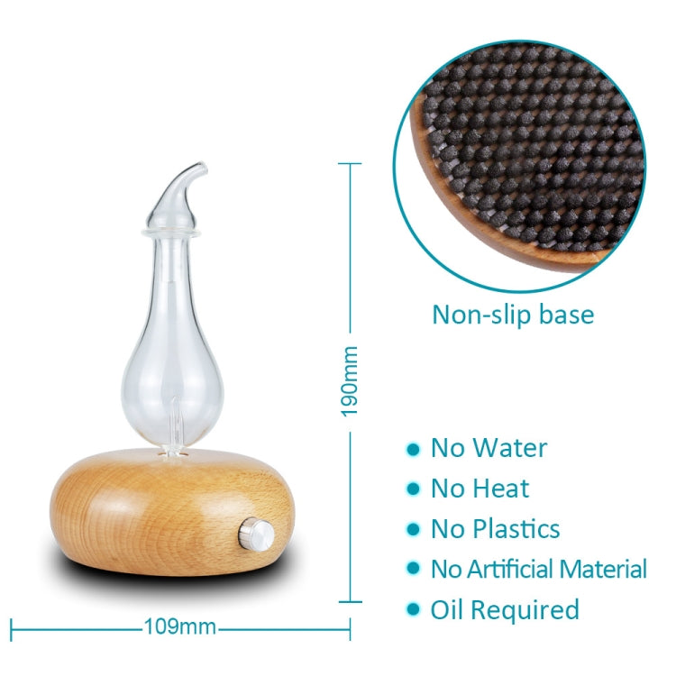 Wood Essential Oil Diffuser Aromatherapy Machine Automatic Alcohol Sprayer, Plug Specification:AU Plug(Dark Brown) - free shipping - PMC TechLife - Order now!