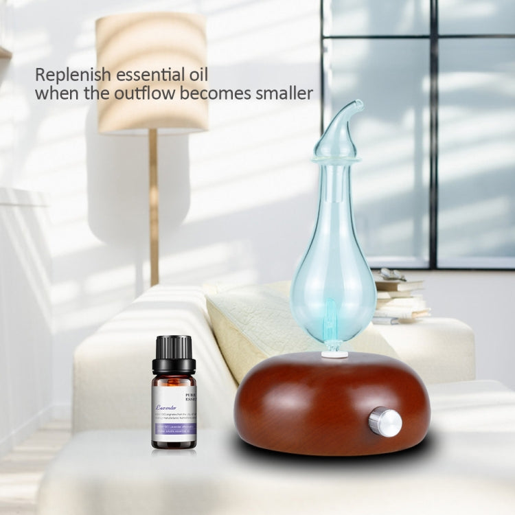 Wood Essential Oil Diffuser Aromatherapy Machine Automatic Alcohol Sprayer, Plug Specification:AU Plug(Dark Brown) - free shipping - PMC TechLife - Order now!