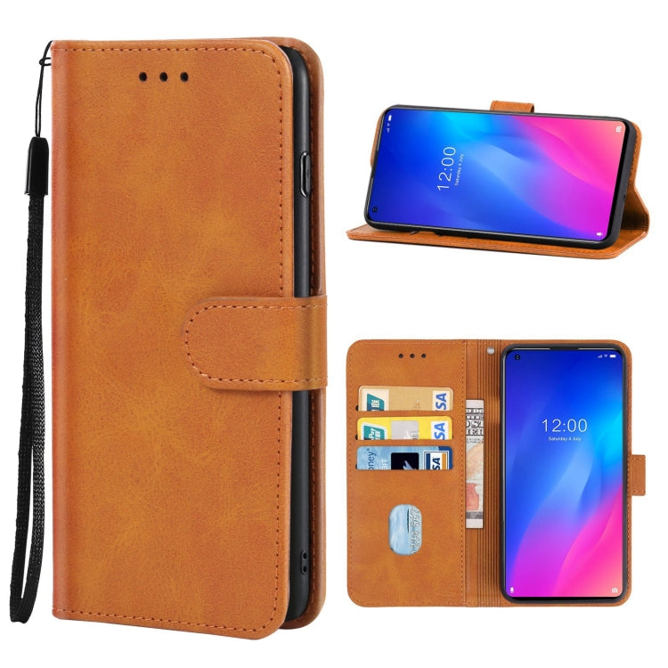 Leather Phone Case For DOOGEE N30(Brown) - More Brand by PMC Jewellery | Online Shopping South Africa | PMC Jewellery | Buy Now Pay Later Mobicred
