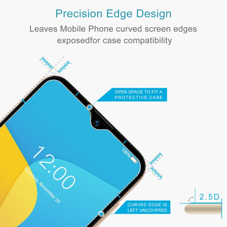 50 PCS 0.26mm 9H 2.5D Tempered Glass Film For Doogee Y8C - free shipping - PMC TechLife - Order now!