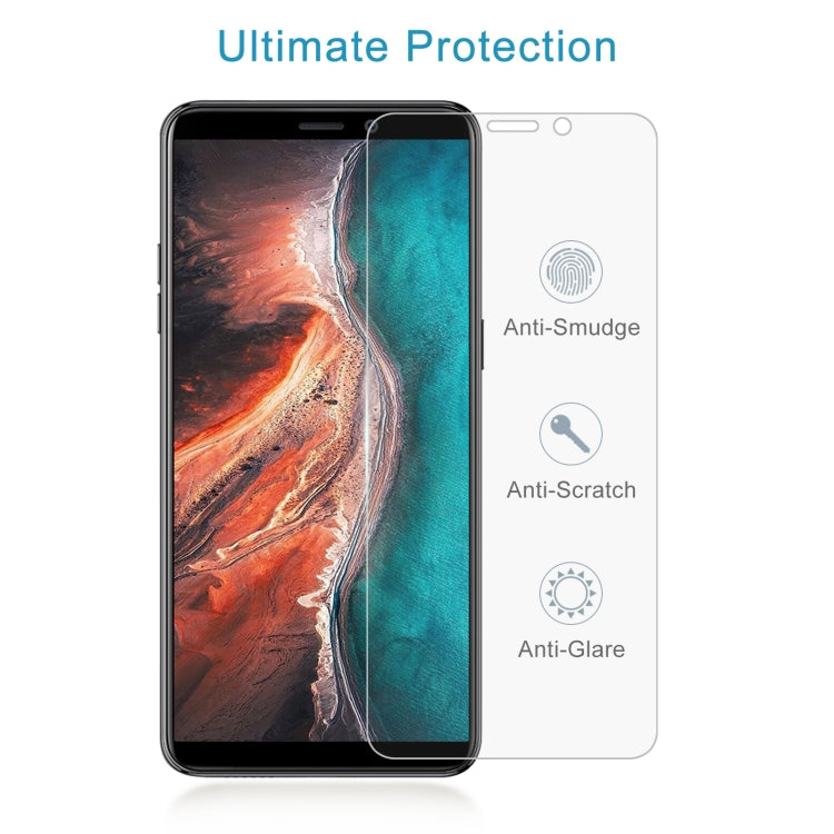 50 PCS 0.26mm 9H 2.5D Tempered Glass Film For Ulefone P6000 Plus - free shipping - PMC Jewellery - Order now!