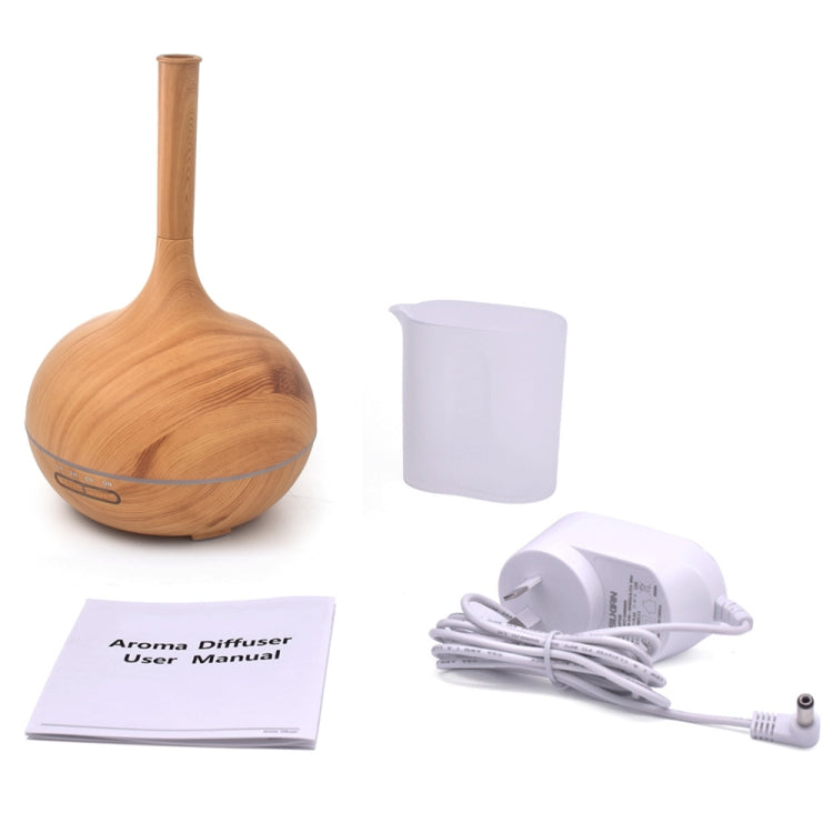 Creative Fragrance Machine Pointed Mouth Humidifier Automatic Alcohol Sprayer with Colorful LED Light, Plug Specification:UK Plug(Light Brown) - free shipping - PMC TechLife - Order now!