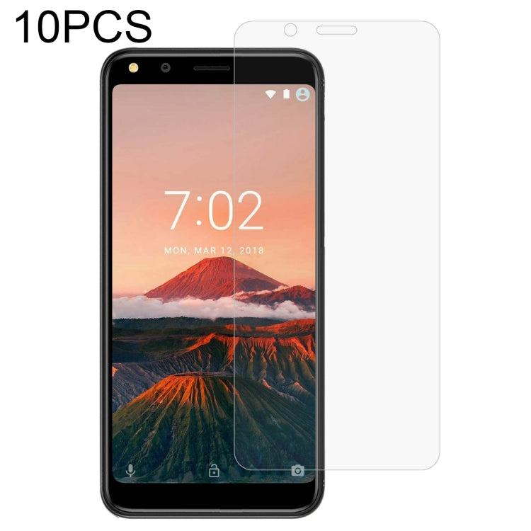 10 PCS 0.26mm 9H 2.5D Tempered Glass Film For Doogee X53 - For Doogee by PMC TechLife | Online Shopping South Africa | PMC TechLife | Buy Now Pay Later Mobicred
