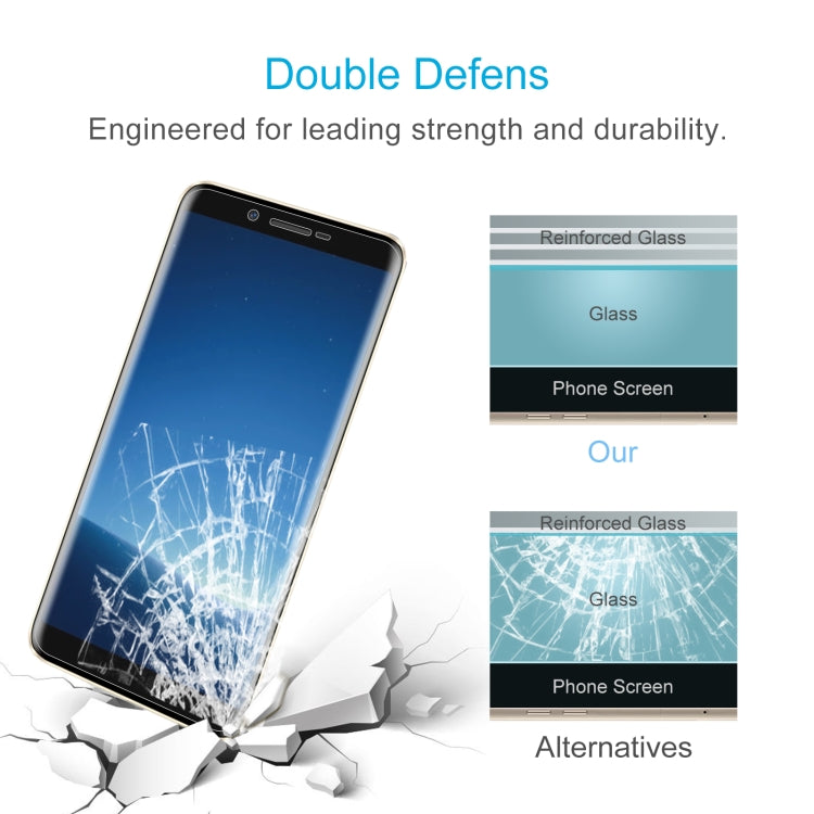 10 PCS 0.26mm 9H 2.5D Tempered Glass Film For Doogee X60L - For Doogee by PMC TechLife | Online Shopping South Africa | PMC TechLife | Buy Now Pay Later Mobicred