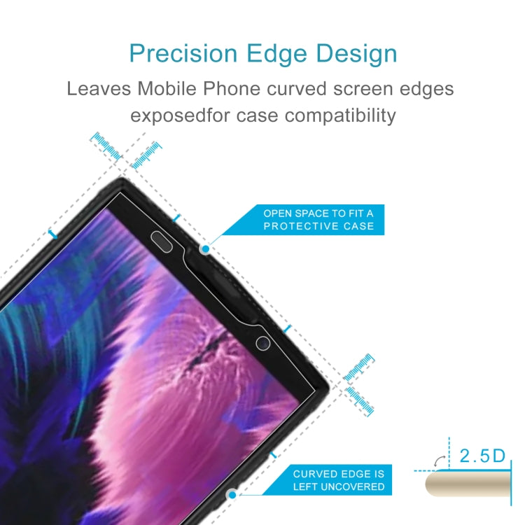 50 PCS 0.26mm 9H 2.5D Tempered Glass Film For Doogee BL9000 - For Doogee by PMC TechLife | Online Shopping South Africa | PMC TechLife | Buy Now Pay Later Mobicred