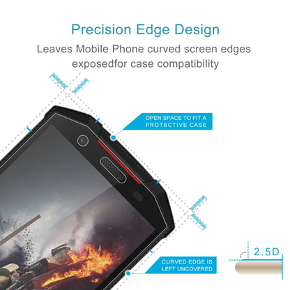 50 PCS 0.26mm 9H 2.5D Tempered Glass Film For Doogee S70 Lite - For Doogee by YAOMAISI | Online Shopping South Africa | PMC Jewellery | Buy Now Pay Later Mobicred