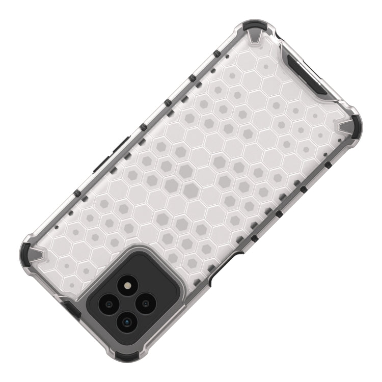For OPPO Realme 8i Shockproof Honeycomb PC + TPU Phone Case(Black) - Realme Cases by PMC TechLife | Online Shopping South Africa | PMC TechLife | Buy Now Pay Later Mobicred