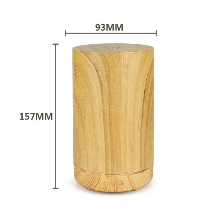 USB 200ml Hollow-out Forest Pattern Wooden Essential Oil Aromatherapy Machine Ultrasonic Humidifier Automatic Alcohol Sprayer(Light Brown-4) - free shipping - PMC TechLife - Order now!