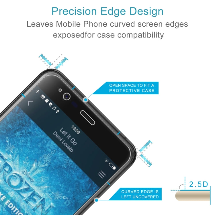 10 PCS 0.26mm 9H 2.5D Tempered Glass Film For Blackview P6000 - For Blackview by PMC TechLife | Online Shopping South Africa | PMC TechLife