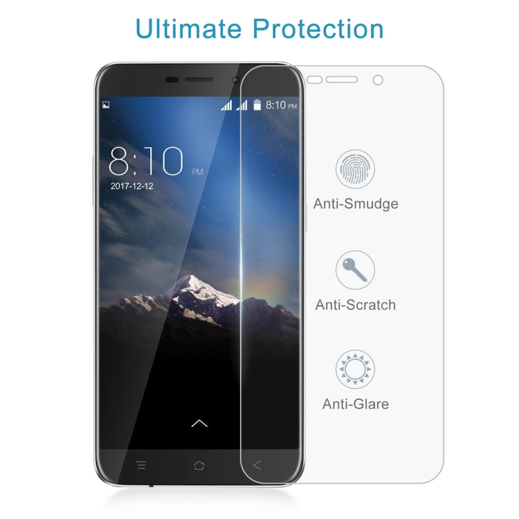 10 PCS 0.26mm 9H 2.5D Tempered Glass Film For Blackview A10 - For Blackview by PMC TechLife | Online Shopping South Africa | PMC TechLife