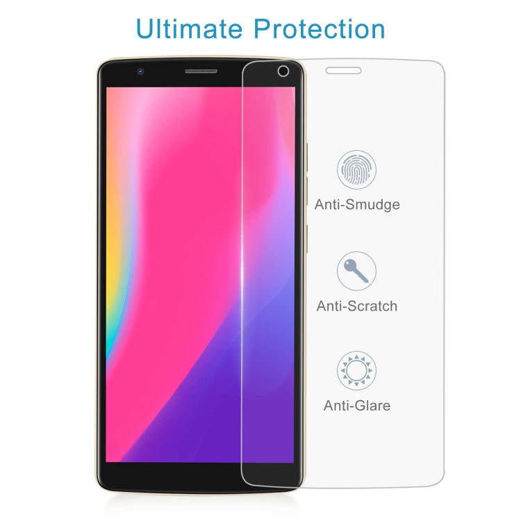 10 PCS 0.26mm 9H 2.5D Tempered Glass Film For Blackview A20 Pro - For Blackview by PMC TechLife | Online Shopping South Africa | PMC TechLife