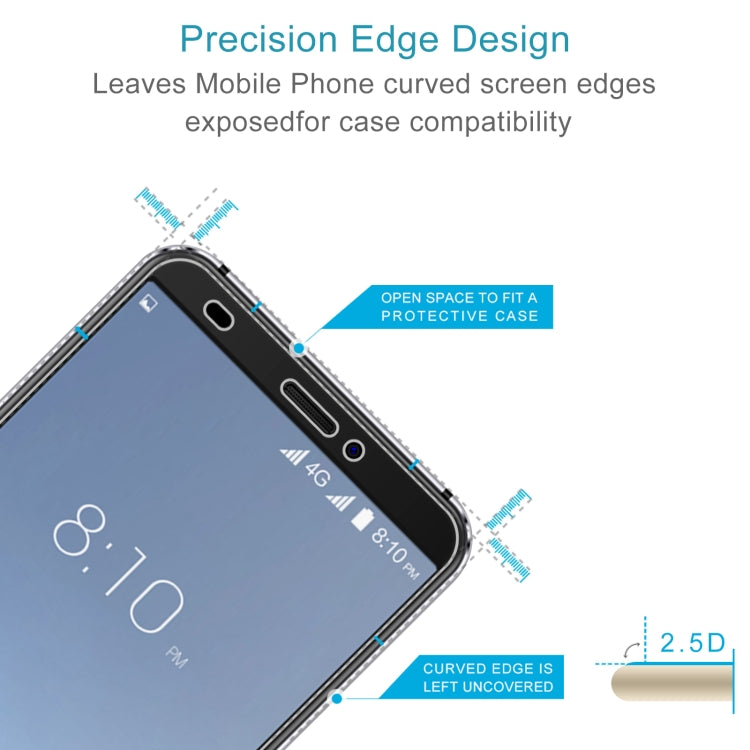 10 PCS 0.26mm 9H 2.5D Tempered Glass Film For Blackview S6 - For Blackview by PMC TechLife | Online Shopping South Africa | PMC TechLife