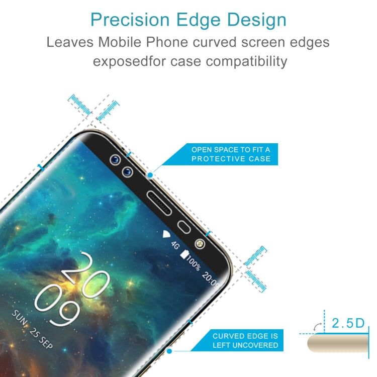 10 PCS 0.26mm 9H 2.5D Tempered Glass Film For Blackview S8 - For Blackview by PMC TechLife | Online Shopping South Africa | PMC TechLife