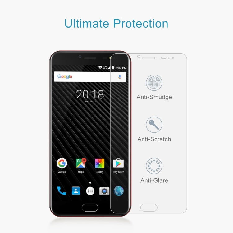 50 PCS 0.26mm 9H 2.5D Tempered Glass Film For Ulefone T1 - Ulefone Tempered Glass by PMC Jewellery | Online Shopping South Africa | PMC Jewellery | Buy Now Pay Later Mobicred