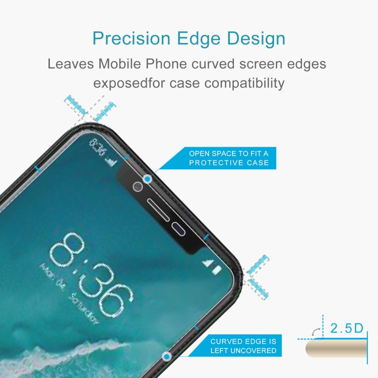50 PCS 0.26mm 9H 2.5D Tempered Glass Film For Ulefone X - Ulefone Tempered Glass by PMC Jewellery | Online Shopping South Africa | PMC Jewellery | Buy Now Pay Later Mobicred