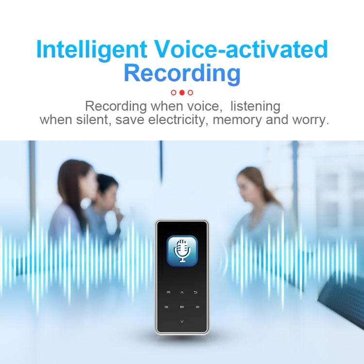 M12 Multifunctional Portable Bluetooth Player, Capacity:32GB(Silver) - MP4 Player by PMC TechLife | Online Shopping South Africa | PMC TechLife | Buy Now Pay Later Mobicred