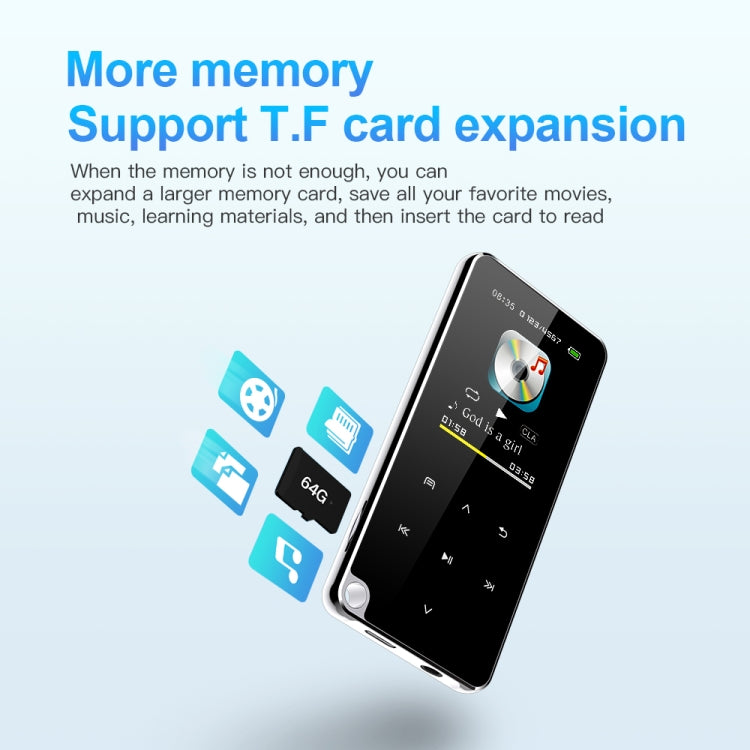 M25 Multifunctional Portable Bluetooth MP3 Player, Capacity:8GB(Black) - free shipping - PMC TechLife - Order now!