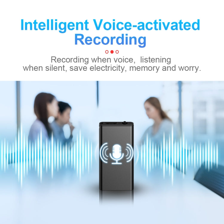 Q1 Intelligent HD Noise Reduction Voice Control Recorder, Capacity:16GB(Black) - Recording Pen by PMC TechLife | Online Shopping South Africa | PMC TechLife | Buy Now Pay Later Mobicred